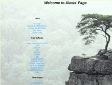 Tablet Screenshot of alexis.m2osw.com