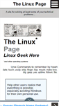 Mobile Screenshot of linux.m2osw.com